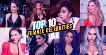 TOP 10 Most Attractive Female Celebrities in The USA Fakoa