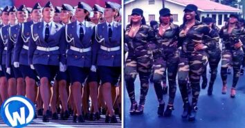 Top 10 Beautiful military ladies in The World - Fakoa