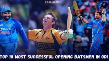 Best Opening Batsmen in ODI Cricket Right Now