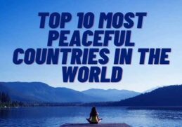 most peaceful country in the world