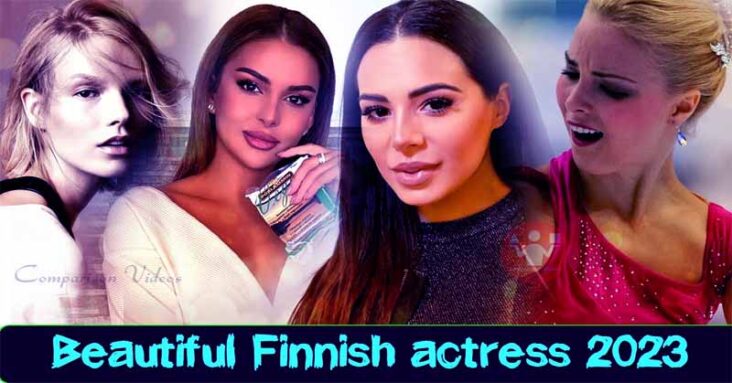 Beautiful Finnish actress
