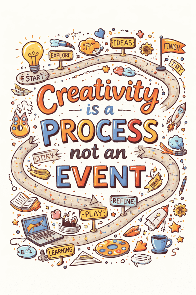 Creativity Is a Process, Not an Event
