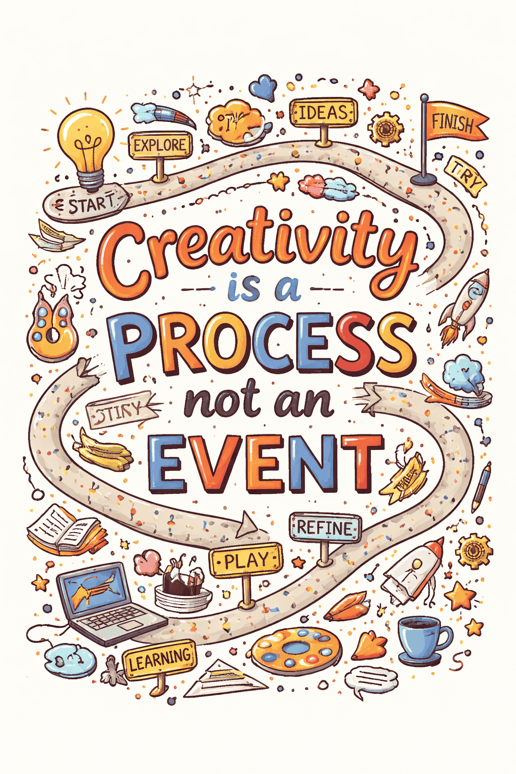Creativity Is a Process, Not an Event